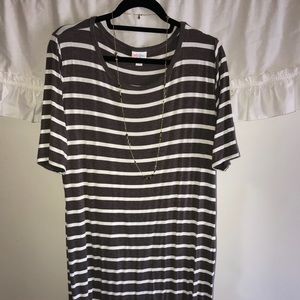**Sold** 💕 LuLaRoe Striped Julia Dress in 2XL 💕